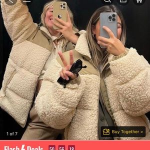 The North Face sherpa jacket dupe